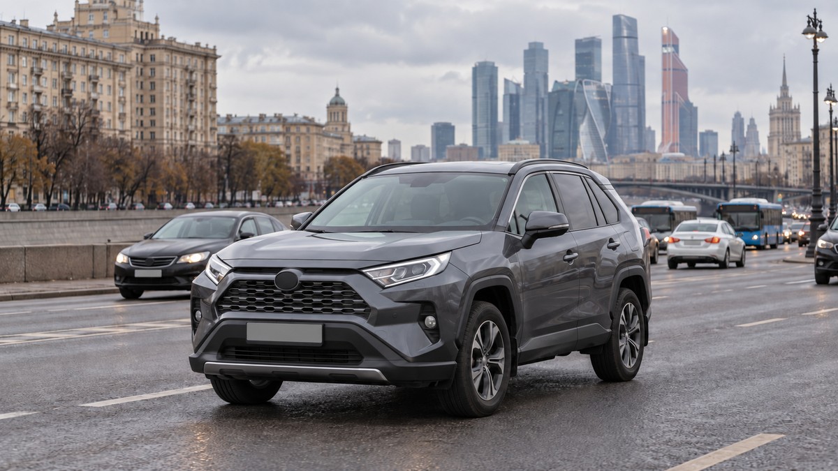 Toyota RAV4 стал самым популярным автомобилем в Москве в сегменте SUV