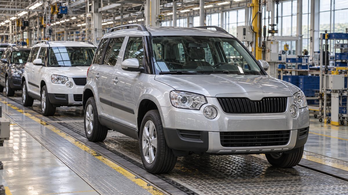В России увеличат производство кроссоверов Skoda Yeti для рынка Европы